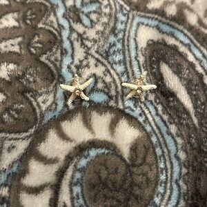 Betsy johnson starfish earrings